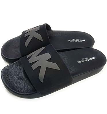 michael kors yellow slides|Michael Kors slides men.